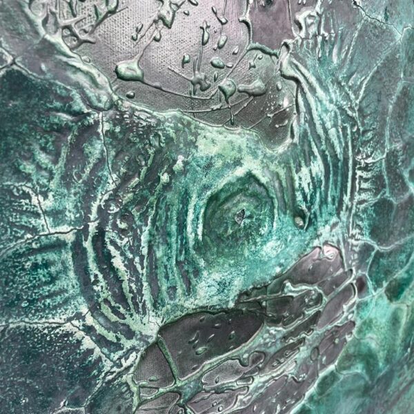 Nahaufnahme Gemälde Sputnik