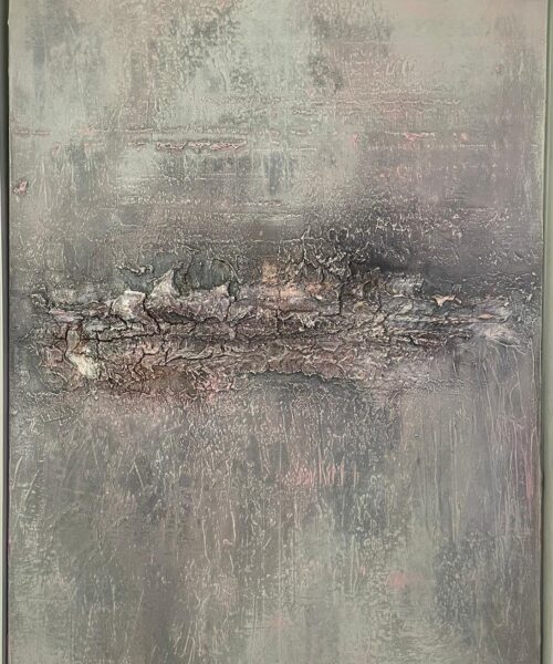 habtisches Texturbild grün grau rose