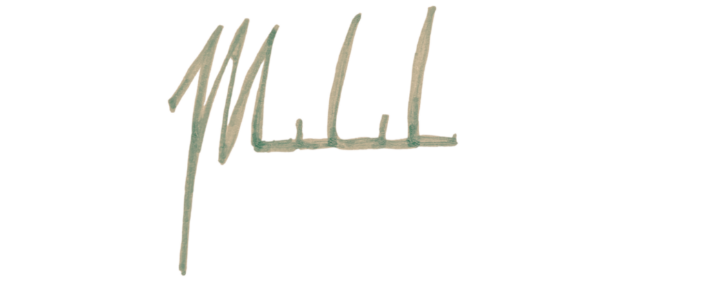 Unterschrift Martha von Bronewski